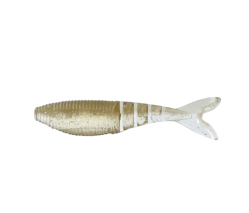 Yamamoto Zako 4' Multi-Use Soft Plastic Fishing Angling Swimbait Lure Designed to Mimic Bluegill or Shad - 6 Pack, Tennessee Shad - Image 1